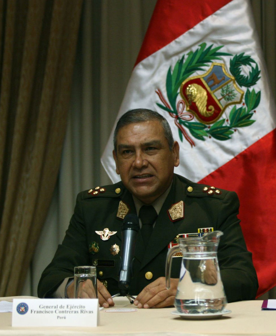 General EP (r) Francisco Contreras, ex jefe del Comando Conjunto de la Fuerzas Armadas.